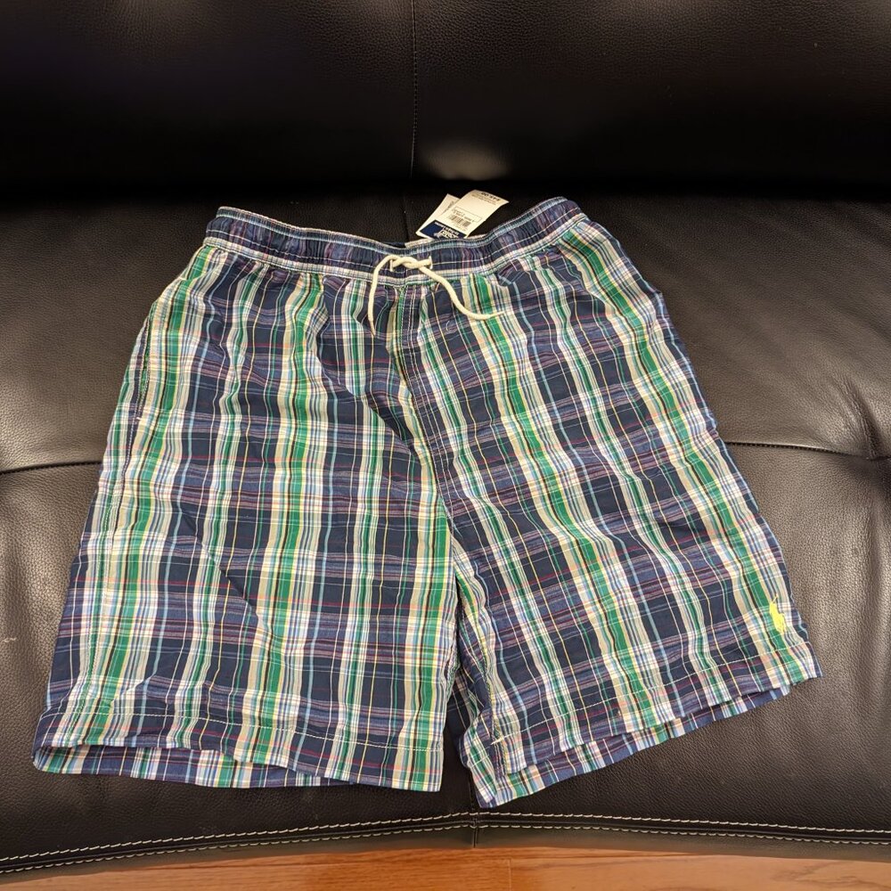 Polo by Ralph Lauren Swimming Trunks  Plaid XL  (20)  - NWT